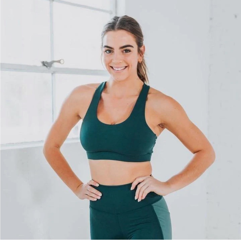 Senita Athletics- Barre Mesh Sports Bra- Womens M